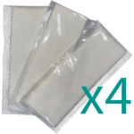 4 paquetes de Bandas reutilizables (15 unidades C/U) +$20,000